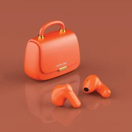 EARBUDS بی‌سیم واقعی QUEEN'S - نارنجی - برند گرین لاین Green lion