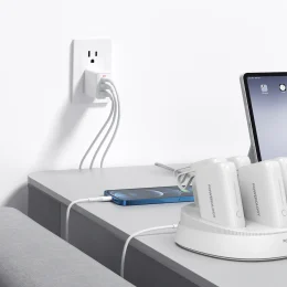 مینی برق 100 وات 40000MAH - خاکستری - برند پاورولوژی Powerology