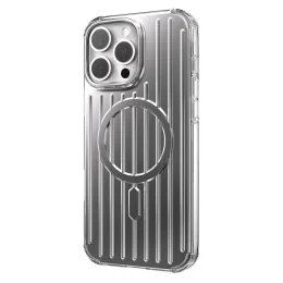 CASE MAGSAFE CABIN FOR IPHONE 16 PRO MAX - SILVER - برند لِوِلو Levelo