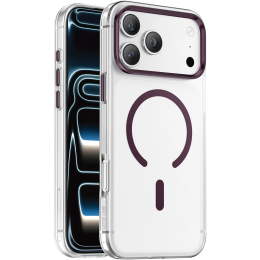 Matte MagSafe Case for iPhone 18 Pro / 17 Pro - Burgundy