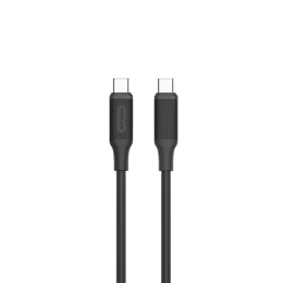 کابل PVC USB-C به USB-C 2M - مشکی - برند گرین لاین Green lion