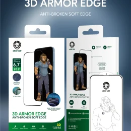 محافظ صفحه GREEN 3D PET HD GLASS برای IPHONE 13 / 13 PRO-CLEAR - برند گرین لاین Green lion