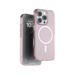 GLITTER MAGSAFE CASE IPHONE 16 PRO - PINK - برند گرین لاین Green lion
