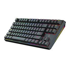 Mechanical Gaming Keyboard PDX220-BSW - 3-in-1 Wired/2.4G/Bluetooth, Blue Switch