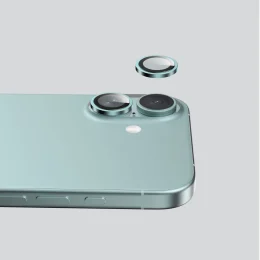 لنز دوربین HD PLUS برای IPHONE 16/16PLUS - TEAL - برند گرین لاین Green lion