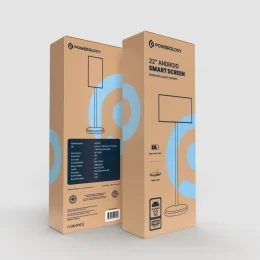 تبلت 22 اینچی ANDROID 12 6 گیگابایت + 128 گیگابایت 6000MAH - سفید - برند پاورولوژی Powerology