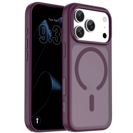 RIVIERA iPhone 18 Pro Max Case with Dual Layer Protection & Slim Profile - Burgundy