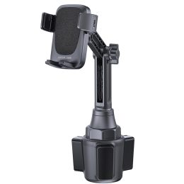 Car Phone Mount GX-72 - Adjustable Cup Holder, Black