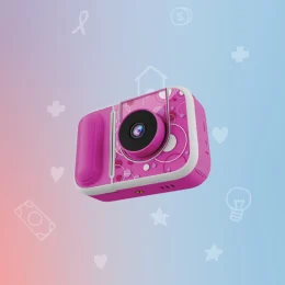 GREEN LION SNAP PRINT CAM - PINK