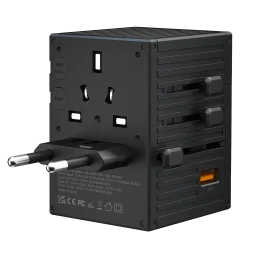 شارژر مسافرتی جهانی PORODO PD65W - خاکستری - برند پرودو Porodo