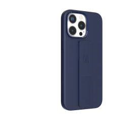 قاب سیلیکونی MORPHIX با دستگیره سیلیکونی برای IPHONE 16 PRO - DEEP BLUE - برند لِوِلو Levelo
