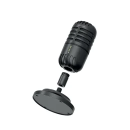 میکروفون پایه کاردیوید با پایه ثابت - مشکی - برند پرودو گیمینگ Porodo gaming