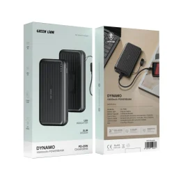 DYNAMO 10000MAH POWERBANK PD35W - مشکی - برند گرین لاین Green lion