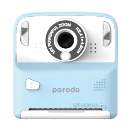 LIFESTYLE KIDS PRINT CAMERA 1000MAH- آبی - برند پرودو Porodo
