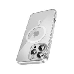 MAGSAFE CRYSTAL CLEAR CASE IPHONE 16 6.1 - CLEAR - برند گرین لاین Green lion