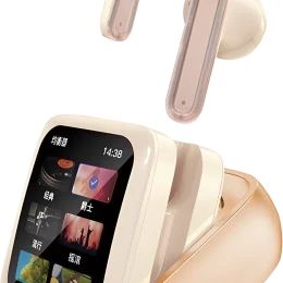 GREEN LION  SMART DISPLAY EARBUDS  - BEIGE