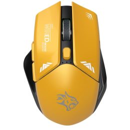 Wireless Gaming Mouse PDX323-YL - 3 DPI Levels, Yellow