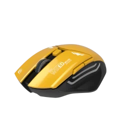 ماوس بی سیم 2IN1 2.4G DPI 1600 - زرد - برند پرودو گیمینگ Porodo gaming