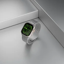 بند ساعت فلزی MONET FOR APPLE WATCH 49mm - TITANIUM - برند لِوِلو Levelo