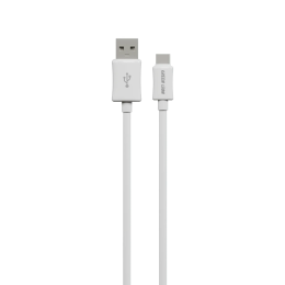 USB-A to USB-C Cable GNCER1MA2CWH - 60W Ceramic Shell, White
