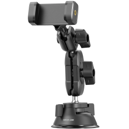 Car Phone Holder GX-101 - Suction Mount 360°, Black