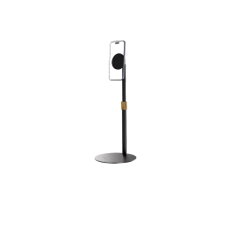 Phone Holder GNFLDESKSTDBK - Adjustable Height, Black