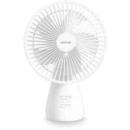 Rechargeable Fan FARO GNPF20FRFANWH - 2400mAh, White