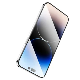 محافظ صفحه 9H استیو مات برای آیفون 15 PRO MAX - CLEAR - برند گرین لاین Green lion