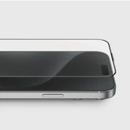 SIR LOUIS 3D CURVED ADVANCED ROUND EDGE GLASS IPHONE 16 PRO - CLEAR - برند گرین لاین Green lion
