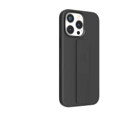 قاب سیلیکونی MORPHIX با دستگیره سیلیکونی برای IPHONE 16 PRO - مشکی - برند لِوِلو Levelo