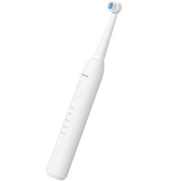 Denta Electric Toothbrush with 5 Modes & 4 Replacement Heads - White