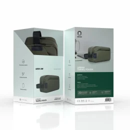 GREEN LION  URBAN TRAVEL POUCH -  OLIVE