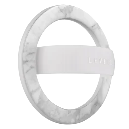جای حلقه تلفن LUNA MAGSAFE - سفید مرمری - برند لِوِلو Levelo