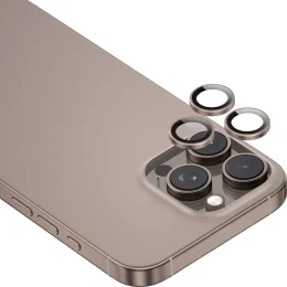 لنز دوربین کلاسیک برای IPHONE 16 PRO/PRO MAX - DESERT TITANIUM - برند گرین لاین Green lion