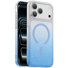 iPhone 18 Pro Max Glitter MagSafe Case - Blue