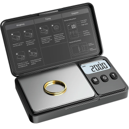Jewelry Scale GWS-15 - 300g Capacity, Black