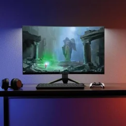مانیتور بازی با صفحه عریض 32 اینچی 165 هرتز - مشکی - برند پرودو گیمینگ Porodo gaming