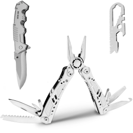 Multi Tool Set GMT-400 - 3 in 1, Silver