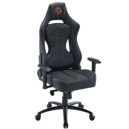 Gaming Chair Predator Pro PDX530 - Molded Backrest, Orange/Black