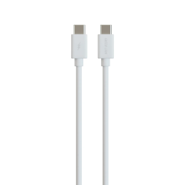 USB-C to USB-C Cable GNTPE1MTC2CWH - 60W, White