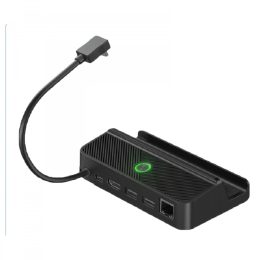 Multi-Port HUB PDX613 - 4K HDMI, High-Speed WLAN, Black
