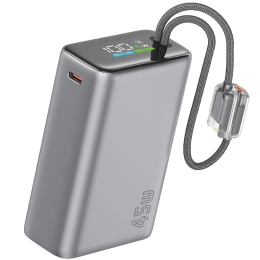 Power Bank IBIZA GNIBPXA5P20GY - 20000mAh 45W, Grey