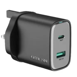 Wall Charger Supra 45W GaN - USB-A & USB-C, Black
