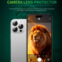 بسته 4 در 1 DEFENDER برای iPhone 16 6.1 - CLEAR - برند گرین لاین Green lion