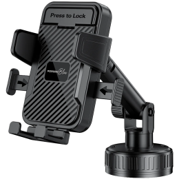 Blue Extendable Cradle Phone Holder - Black