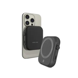 MAGSAFE TRIO POWER BANK 5000MAH PD 20W - BLACK - برند گرین لاین Green lion