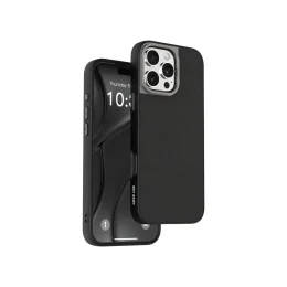 کیف چرمی MAGSAFE IPHONE 16 PRO MAX - BLACK - برند گرین لاین Green lion