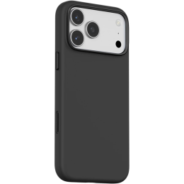 iPhone 18 Pro Max MagSafe Silicone Case, Scratch Resistant, Drop Tested - Black