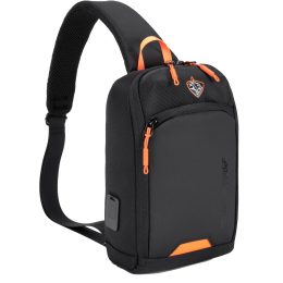 Gaming Cross Body Bag PDX557 - Water-Resistant, Black
