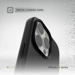 قاب سیلیکونی مایع IRIS MAGSAFE برای آیفون 16 پرو - مشکی - برند لِوِلو Levelo